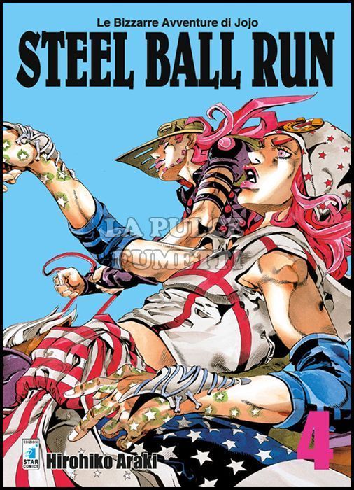 LE BIZZARRE AVVENTURE DI JOJO #    54 - STEEL BALL RUN 4 ( DI 16 )